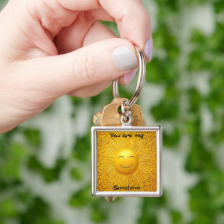 You are my Sunshine Keychain/Ring Keychain