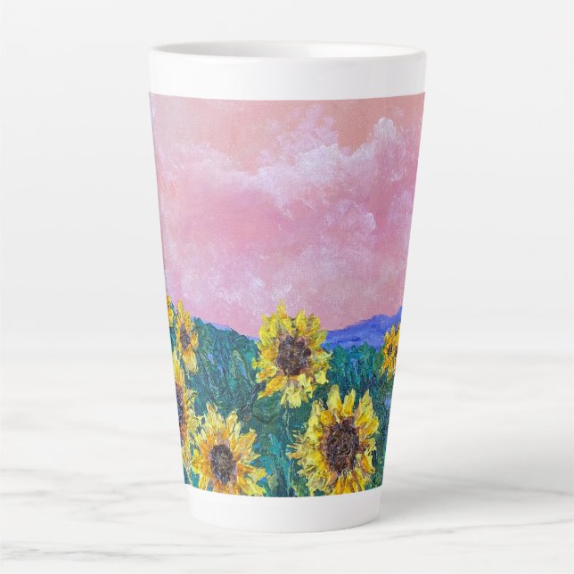 You are My Sunshine Latte Coffee Mug (Front)