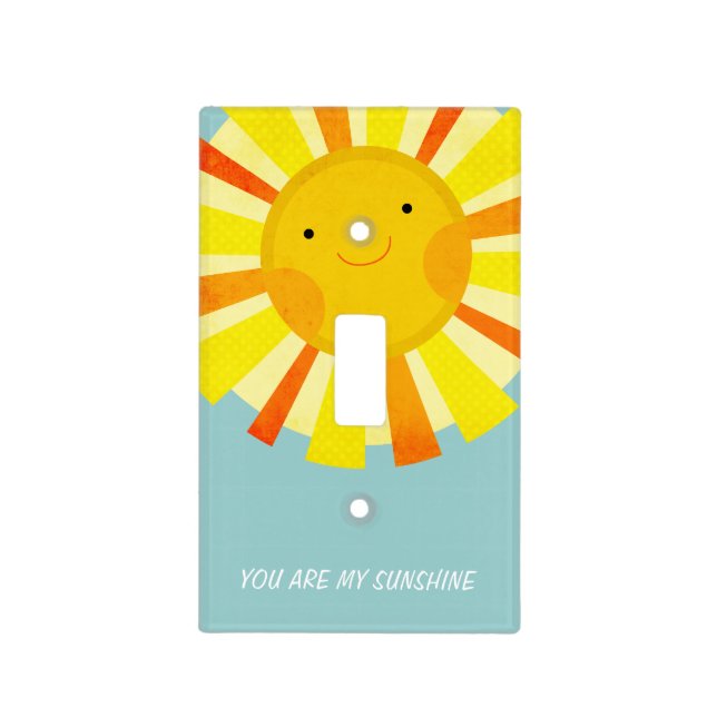 You Are My Sunshine Light Switch Cover (Front)
