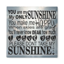 You
