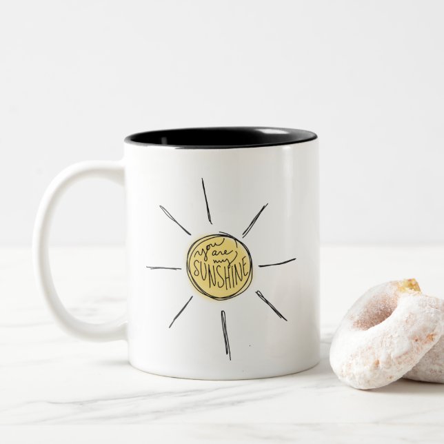 You Are My Sunshine Mug (With Donut)