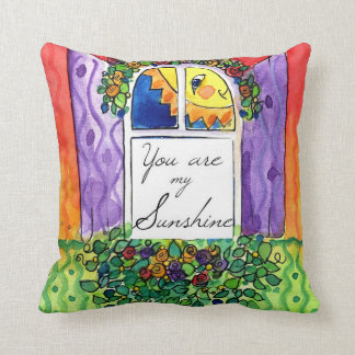 You are my Sunshine My Only by Follow The Moon Art Throw Pillow