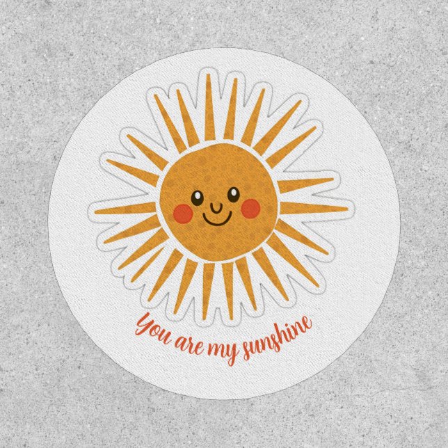 You are my sunshine patch (Front)
