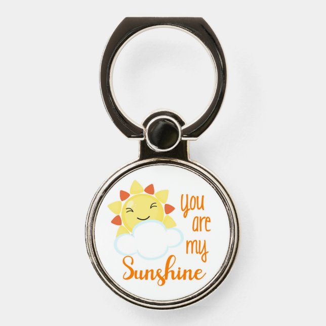 You Are My Sunshine Phone Ring Stand (Front)