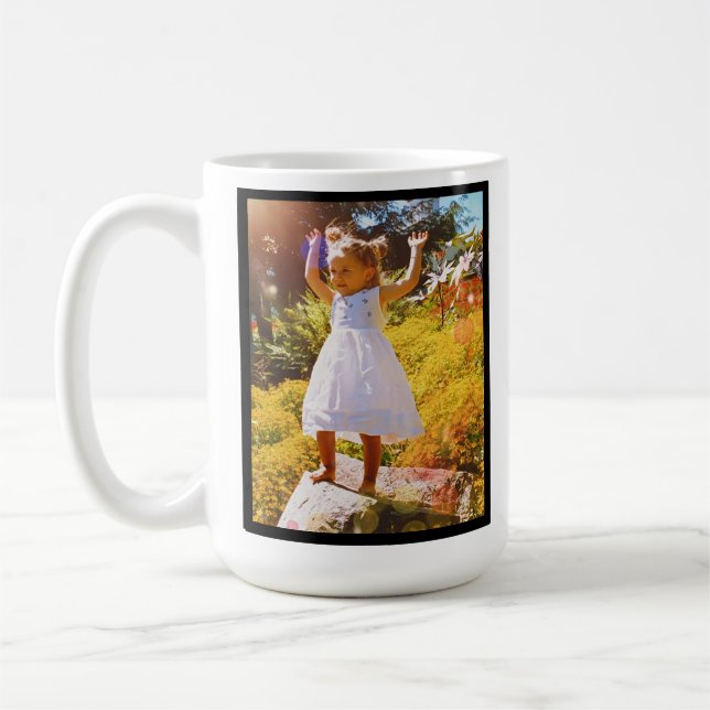 You are my sunshine photo coffee mug (Left)