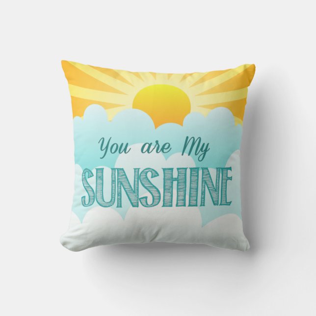 You are My Sunshine Pillow (Front)