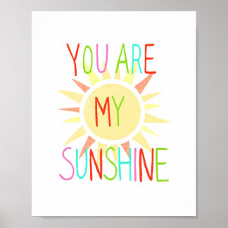 You Are My Sunshine Wall Art you are my sunshine posters | zazzle You Are My Sunshine Wall Art you are my sunshine posters | zazzle