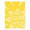 "you are my sunshine" poster print
