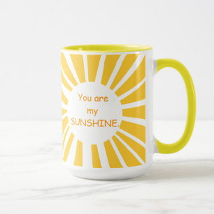 You are my Sunshine Ringer Mug