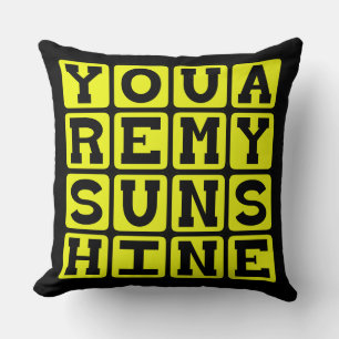 You Are My Sunshine, Romantic Standard Throw Pillow