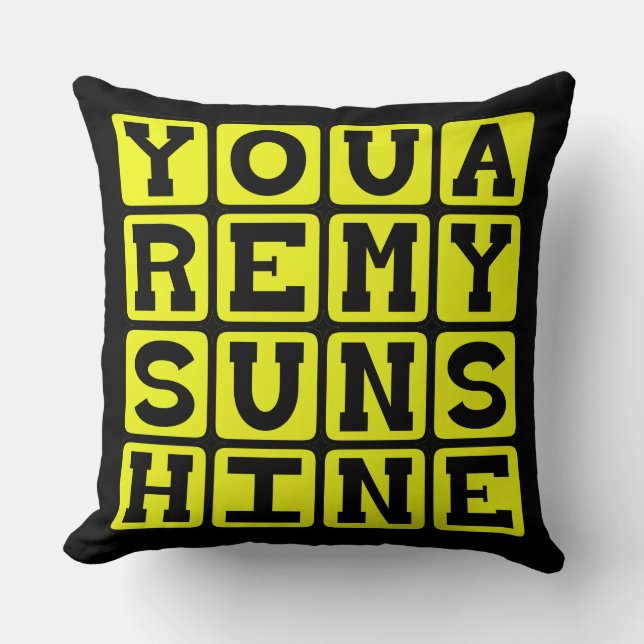 You Are My Sunshine, Romantic Standard Throw Pillow (Front)