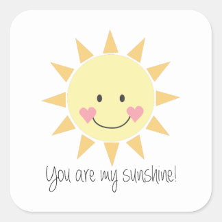 Sunshine Stickers | Zazzle