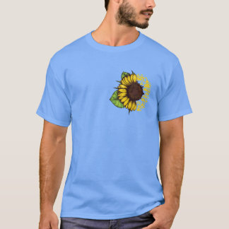 You Are My Sunshine Sunflower Camping Lovers Girls T-Shirt