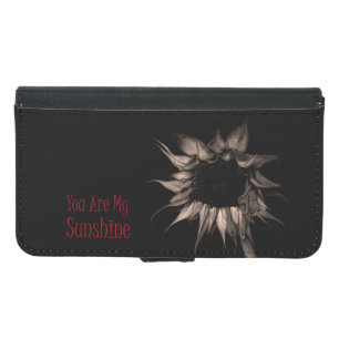 You Are My Sunshine Sunflower Cute Unique Cool Wallet Phone Case For Samsung Galaxy S5