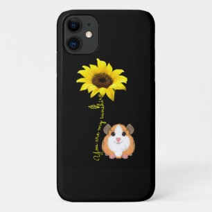 You Are My Sunshine Sunflower Guinea Pig Mom iPhone 11 Case