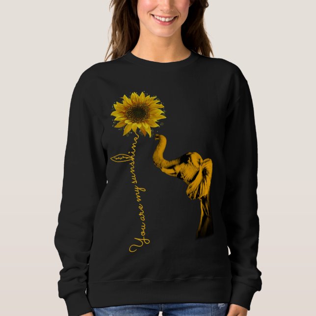 You Are My Sunshine T shirt For Elephant Lovers (Front)