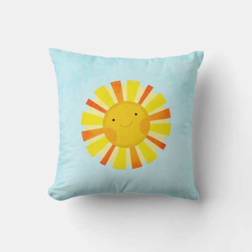 You Are My Sunshine Throw Pillow