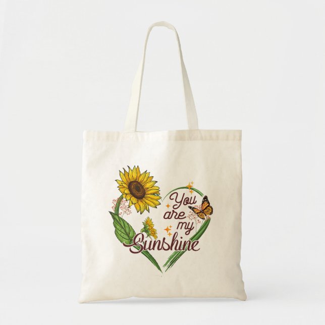 You Are My Sunshine Tote Bag (Front)