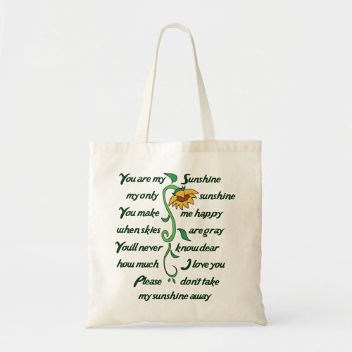 You are my Sunshine Tote Bag
