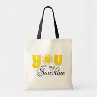 Personalized Dog Mom Sunflower Tote Bag You Are My My Sunshine Paw Pri