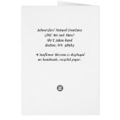 You Are My Sunshine verse (Back)