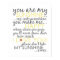 You Are My Sunshine - White - Poster