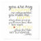You Are My Sunshine - White - Poster