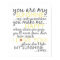 You Are My Sunshine - White - Poster