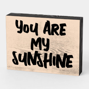 YOU ARE MY SUNSHINE WOOD WALL SIGN