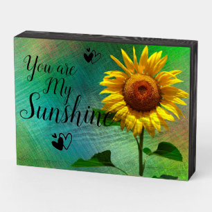 You are my Sunshine Wooden Box Sign