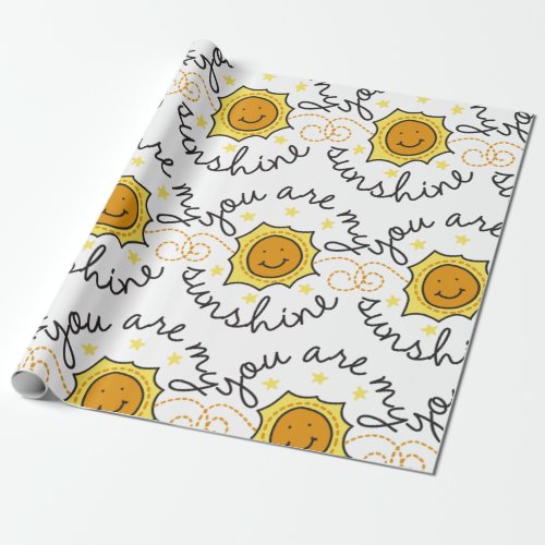 You Are My Sunshine Wrapping Paper