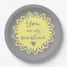 You Are My Sunshine Yellow Neutral Baby Shower