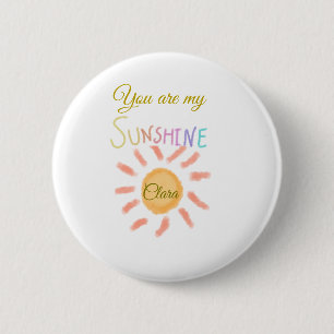 you are my sunshine yellow orange sun rays add nam button