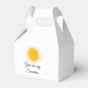 you are my sunshine yellow orange sun rays add nam favor boxes