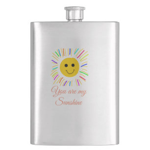 you are my sunshine yellow orange sun rays add nam flask