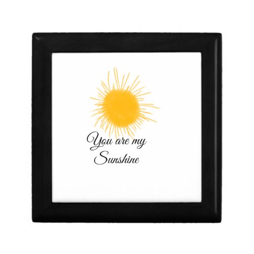 you are my sunshine yellow orange sun rays add nam gift box