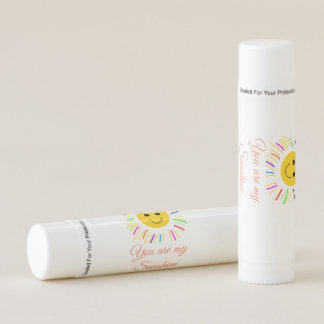 you are my sunshine yellow orange sun rays add nam lip balm