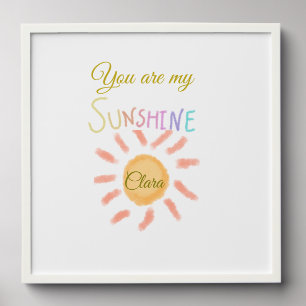 you are my sunshine yellow orange sun rays add nam peel and stick photo tile