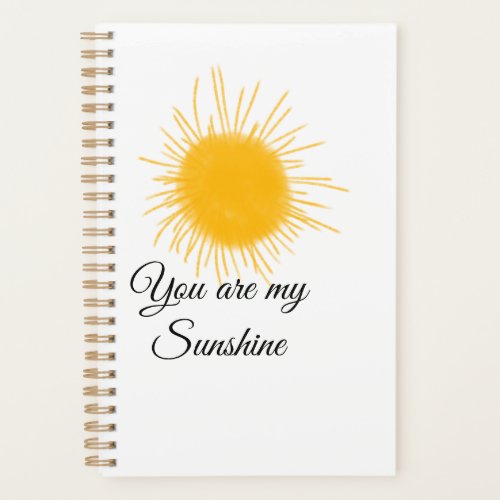 you are my sunshine yellow orange sun rays add nam planner