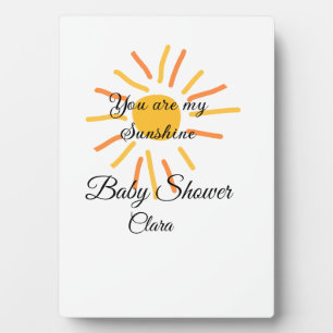 you are my sunshine yellow orange sun rays add nam plaque