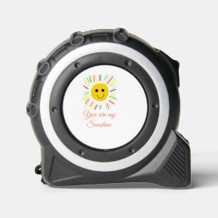 you are my sunshine yellow orange sun rays add nam tape measure