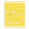 You Are My Sunshine - Yellow - Poster