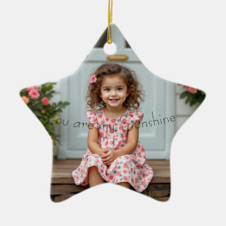 You Are My Sushine Christmas Ornament