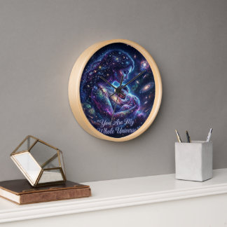 You Are My Whole Universe Cosmic Mother Baby Galax Clock