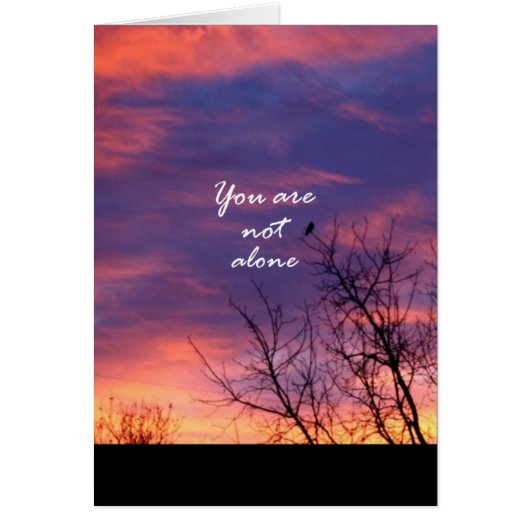 You Are Not Alone (Front)