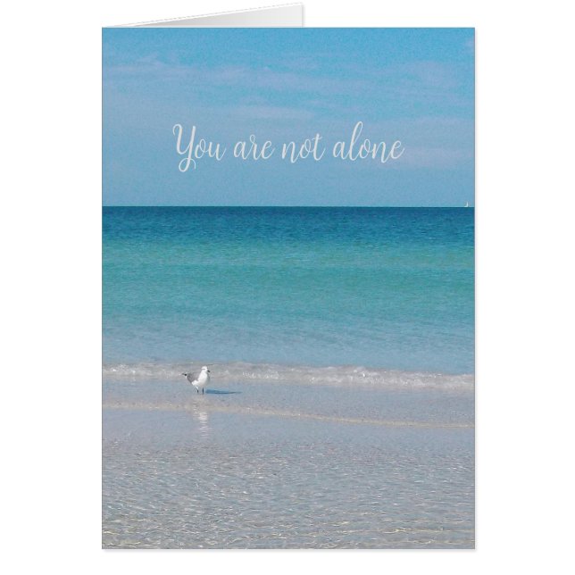 "you are not alone" cards (Front)