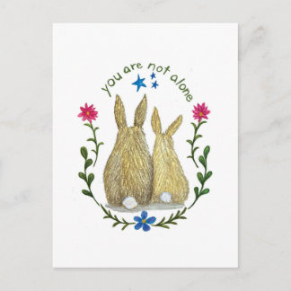 You Are Not Alone Postcard