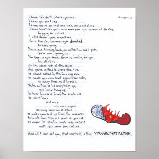 You Are Not Alone Poster