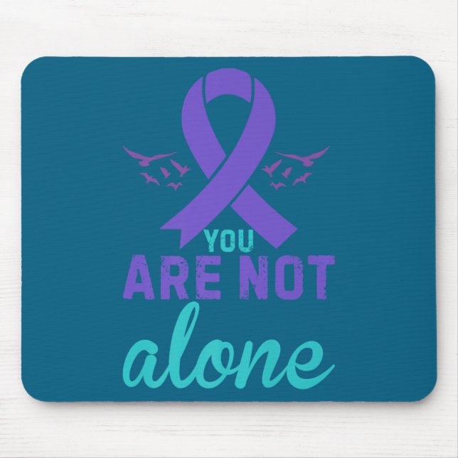 You Are Not Alone Premium  Mouse Pad (Front)