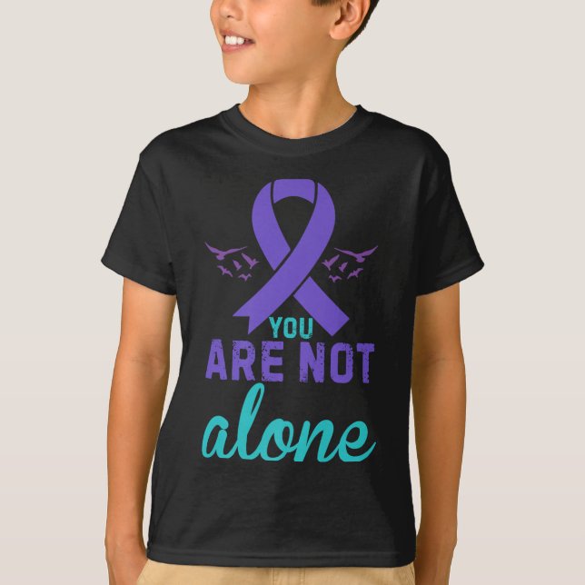 You Are Not Alone Premium  T-Shirt (Front)